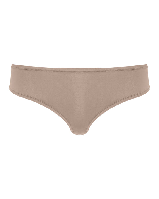 High-Cut Panties, Beige