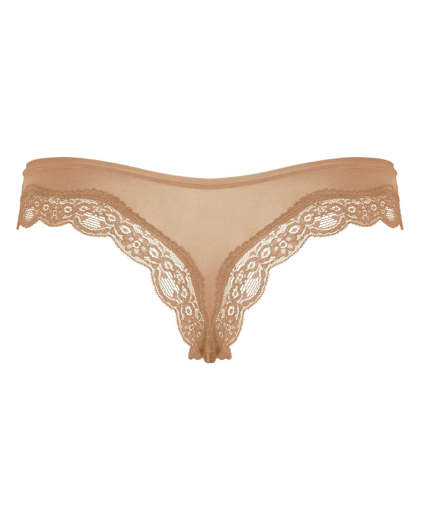 Lace Panties, Tan