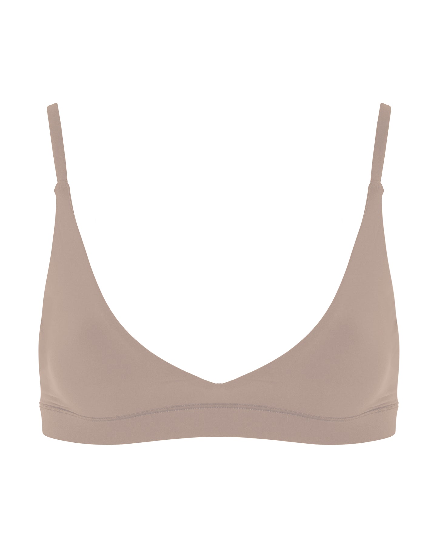 Triangle Bralet, Beige