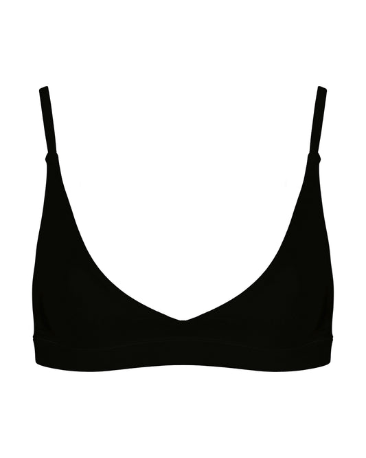 Triangle Bralet, Black