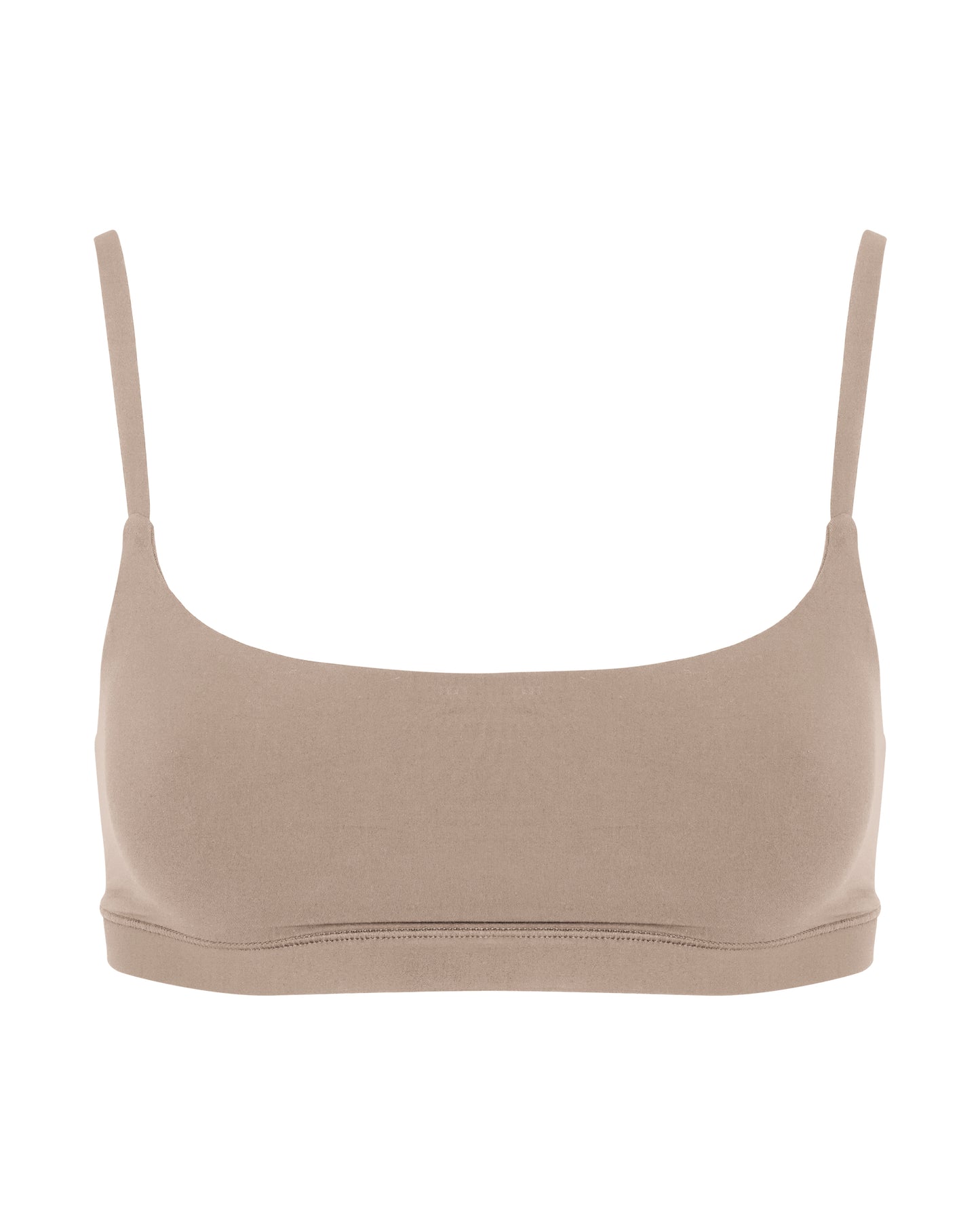 Scoop Bralet, Beige
