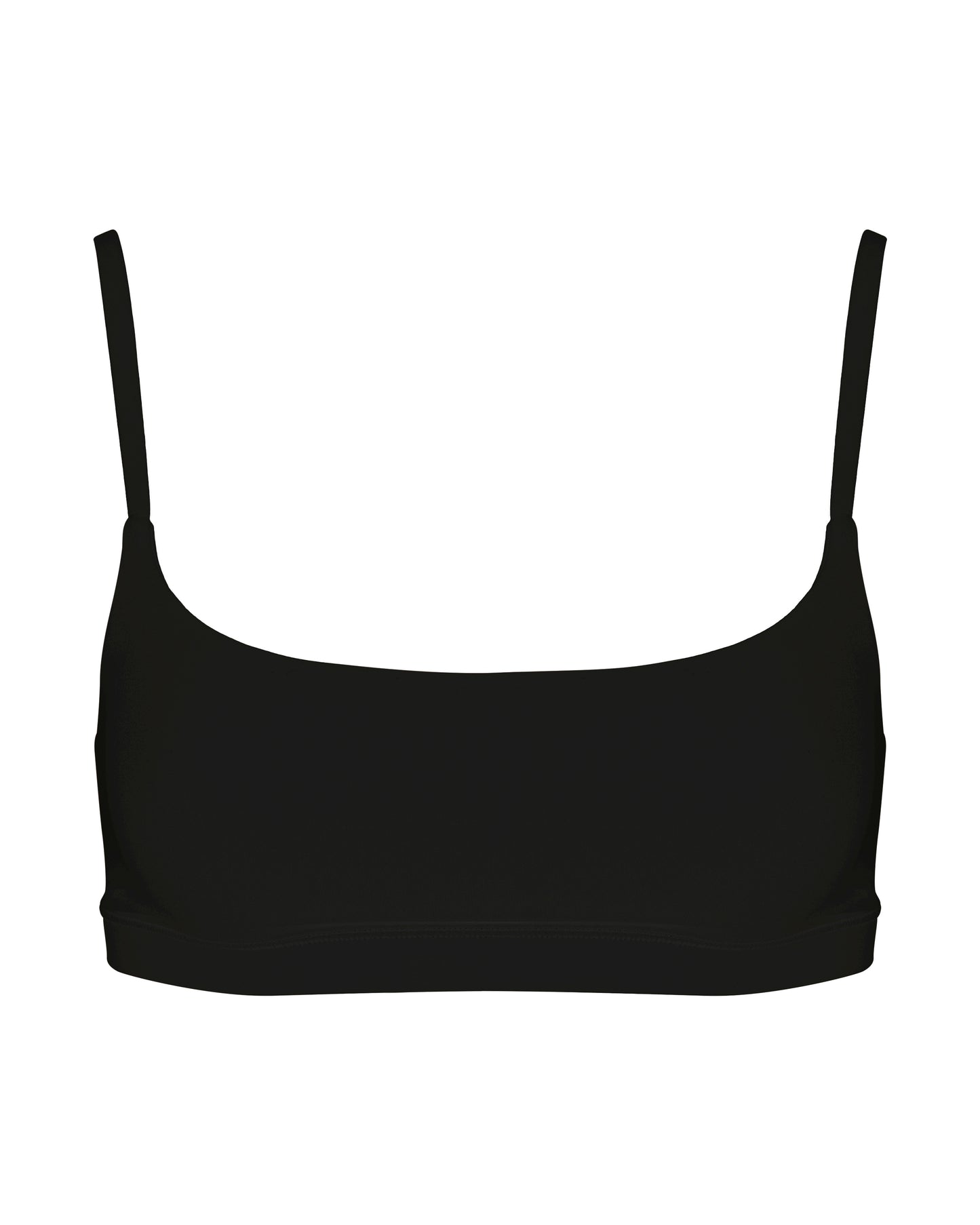 Scoop Bralet, Black