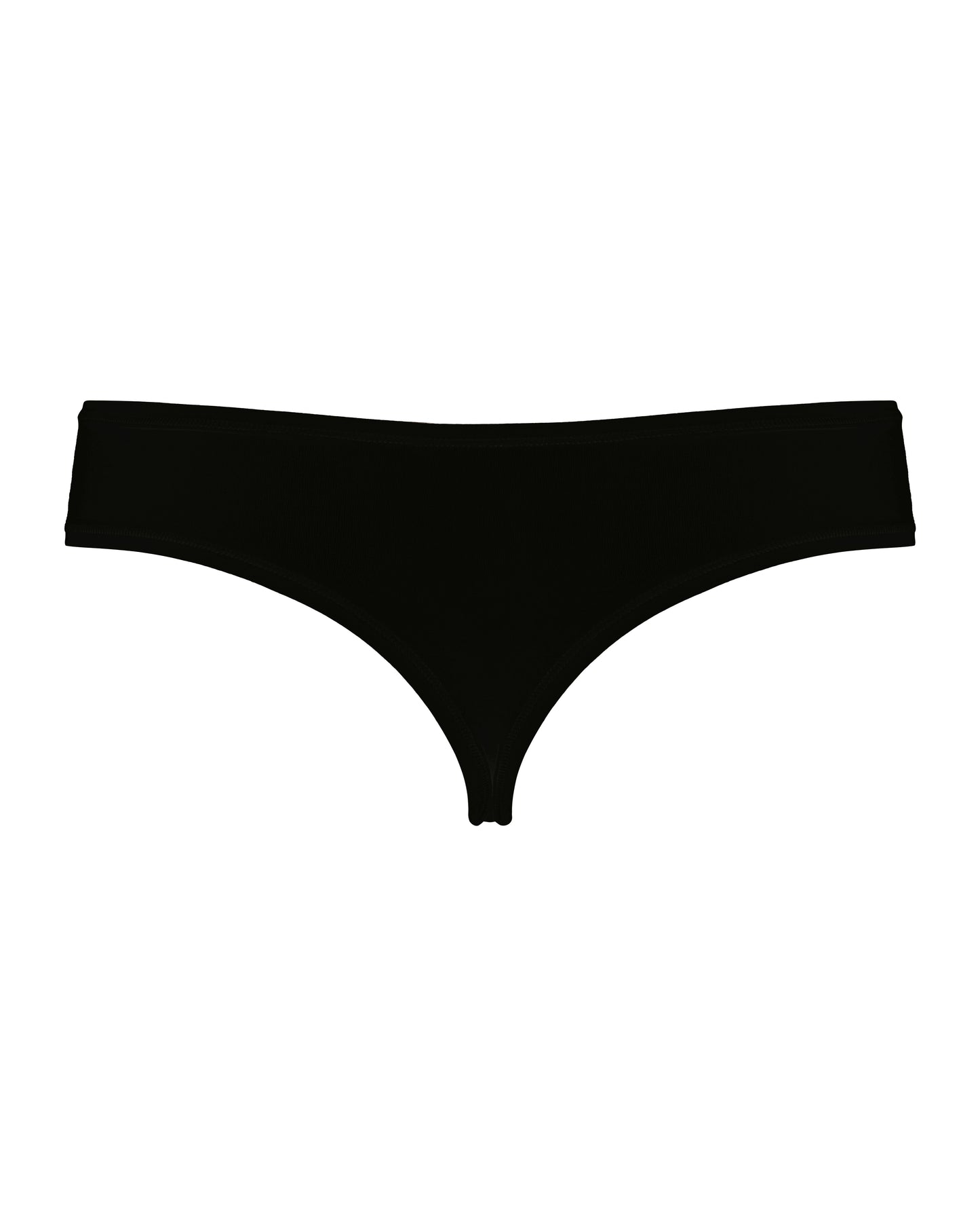 High-Cut Panties, Black