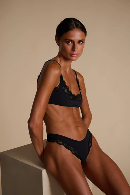Lace Panties, Black